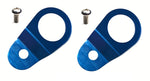 Torque Solution TS-EV-014IC - Radiator Mount Combo with Inserts (Blue) : Mitsubishi Evolution 7/8/9