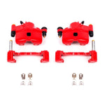 Power Stop 90-00 Honda Civic Front Red Calipers w/Brackets - Pair