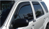 AVS 17-19 Nissan Rogue Sport Ventvisor In-Channel Front & Rear Window Deflectors 4pc - Smoke