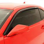 AVS 90-91 Honda Civic (2 Door USA Only Excl. CRX) Ventvisor Window Deflectors 2pc - Smoke