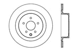 StopTech Infiniti G37 / Nissan 370Z SportStop Slotted & Drilled Rear Right Rotor