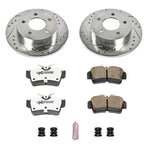 Power Stop 94-04 Ford Mustang Rear Z26 Street Warrior Brake Kit