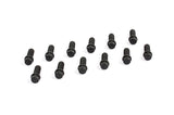 Cometic Header Bolts 3/8 - 16 x 1in Grade 5 Black Oxide Finish With Compact Hex Head