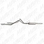 MBRP 2003 Dodge Ram Hemi 1500 5.7L SC/CC-SB Cat Back Dual Split Rear