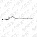 MBRP 11-13 Ford F150 SVT Raptor 6.2L EC-SB/CC-SB 3.5in Cat Back Single Exit Alum Exhaust System