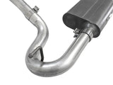 aFe Scorpion Exhaust System Cat Back 2.5in Aluminized Hi-Tuck 07-18 Jeep Wrangler JK V6 3.6/3.8L