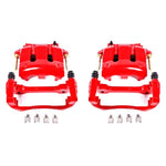 Power Stop 05-14 Ford Mustang Front Red Calipers w/Brackets - Pair