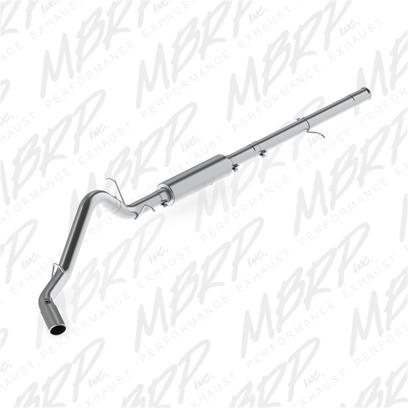 MBRP 2014 Chevy/GMC 1500 Silverado/Sierra 6.2L V8 Aluminum 3.5in C/B Single Side Exit Exhaust