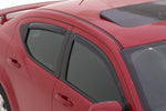 AVS 13-18 Nissan Sentra Ventvisor In-Channel Front & Rear Window Deflectors 4pc - Smoke