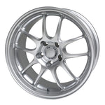 Enkei PF01 16x7 4x100 43mm Offset Silver Wheel Honda & Acura 4-Lug