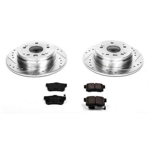 Power Stop 04-08 Acura TL Rear Z23 Evolution Sport Brake Kit