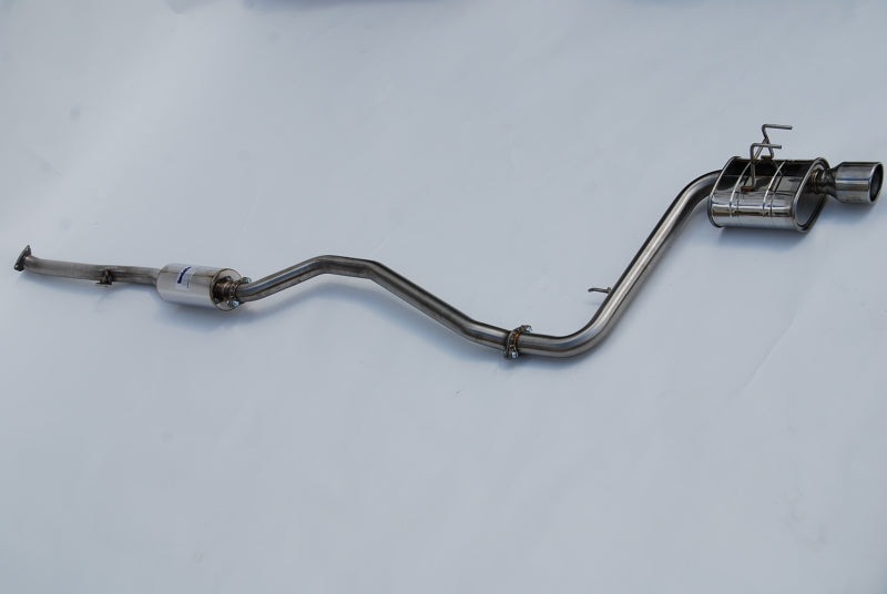 Invidia 2022+ Honda Civic Sport (2.0N/A) 60mm Q300 Cat Back Exhaust - Rolled Stainless Steel Tips