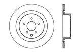 StopTech Infiniti G37 / Nissan 370Z SportStop Slotted & Drilled Rear Left Rotor