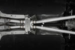 MBRP 2022 Kia Stinger 3.3L T304 SS Cat-Back Exhaust- Dual Split Rear Quad Outlet Uses Factory Bezels