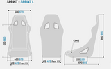 Sparco Seat Sprint 2019 Blue