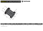 Whiteline W53415 Mazda Miata NC, RX-8 - Front Upper Inner Control Arm Bushing Kit
