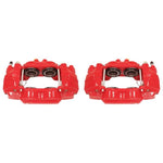 Power Stop 03-09 Toyota 4Runner Front Red Calipers w/o Brackets - Pair