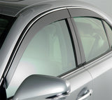 AVS 18-22 Honda Accord Ventvisor Low Profile Window Deflectors 4pc - Smoke w/Chrome Trim