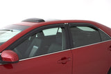 AVS 16-18 Honda Civic Ventvisor Outside Mount Window Deflectors 4pc - Smoke