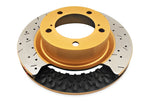 DBA 04-05 Mazda 3 2.3L / 06+ MazdaSpeed3 Rear Drilled & Slotted 4000 Series Rotor