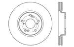 StopTech Slotted & Drilled Sport Brake Rotor Front Left 13 Honda Accord Sport