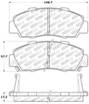 StopTech Performance 97-99 Acura CL/ 97-01 Integra Type R/91-95 Legend/91-05 NSX Front Brake Pads