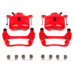 Power Stop 13-15 Acura ILX Front Red Calipers w/Brackets - Pair