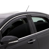 AVS 06-11 Honda Civic Ventvisor In-Channel Front & Rear Window Deflectors 4pc - Smoke