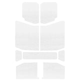 DEI 18-23 Jeep Wrangler JL 4-Door Boom Mat Headliner - 9 Piece - White