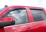 AVS 05-12 Nissan Pathfinder Ventvisor In-Channel Front & Rear Window Deflectors 4pc - Smoke