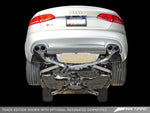 AWE Tuning Audi B8 / B8.5 S4 3.0T Track Edition Exhaust - Diamond Black Tips (90mm)