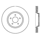 StopTech Infiniti G37 / Nissan 370Z SportStop Slotted & Drilled Front Left Rotor