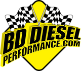 BD Diesel Xtruded Trans Oil Cooler - 1/2 inch Cooler Lines