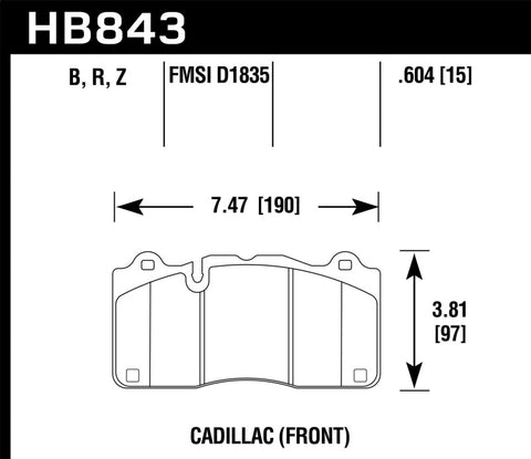 Hawk Performance Ceramic Brake Pads