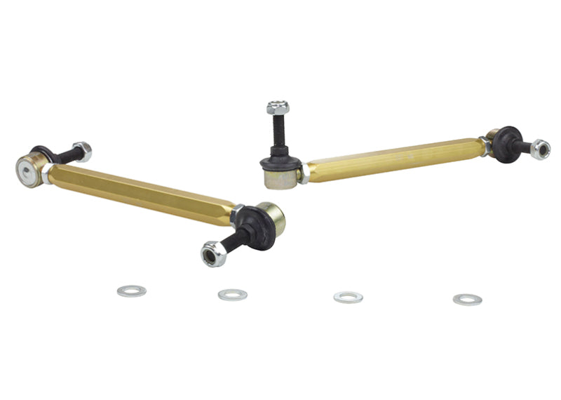 Whiteline 02-15 Mini Cooper/Cooper S Rear Sway Bar Link Kit - Adjustable Ball End Links