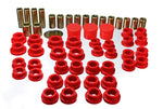 Energy Suspension 02-09 350Z / 03-07 Infiniti G35 Coupe Red Rear Control Arm Bushing Set