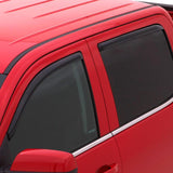 AVS 11-16 Hyundai Elantra (Excl. GT) Ventvisor In-Channel Front & Rear Window Deflectors 4pc - Smoke