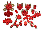 Energy Suspension 74-78 Nissan 260Z/280Z Red Hyper-Flex Master Bushing Set