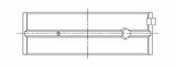 ACL Nissan SR20DE/DET (2.0L) Standard Size High Performance Main Bearing Set