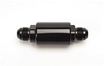 Russell Performance Black Anodized (3-1/4in Length 1-1/4in dia. -8 male inlet/outlet)