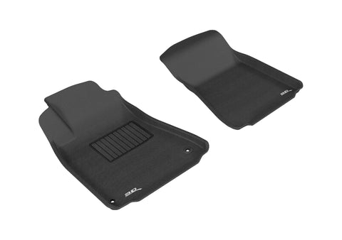 3D MAXpider 2006-2013 Lexus IS Kagu 1st Row Floormat - Black