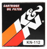 K&N Honda/Kawasaki/Polaris/Suzuki 1.969in OD x .469in ID x 1.438in H Oil Filter