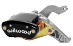 Wilwood Caliper-MC4 Mechanical-L/H - Black w/ Logo 1.19in Piston .81in Disc