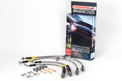 Goodridge 16-17 Chevrolet Camaro ZL1/SS (Excl. 1LE Pkg.) Models w/Brembo Calipers SS Brake Lines