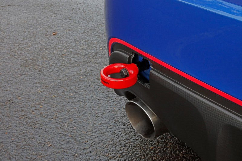 PERRIN 13-26 Subaru BRZ / 13-20 Scion FRS & Toyota 86 / 22-26 GR86 Tow Hook Kit (Rear) - Red