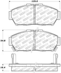 StopTech Performance 93-95 Honda Civic Coupe / 94-95 Civic Hatchback/Sedan Front Brake Pads