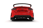 Rally Armor 2023+ Honda Civic Type R Black Mud Flap Grey Logo