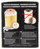 K&N Universal Performance Gold Oil Filter