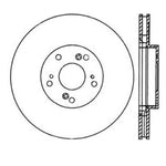 StopTech Power Slot Slotted 06-08 Honda Civic Si Front Right Rotor