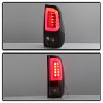 Spyder 97-03 Ford F150 Stylsd. F250 V3 Lght Bar LED Tail Lights - Blk Smk ALT-YD-FF15097V3-LBLED-BSM